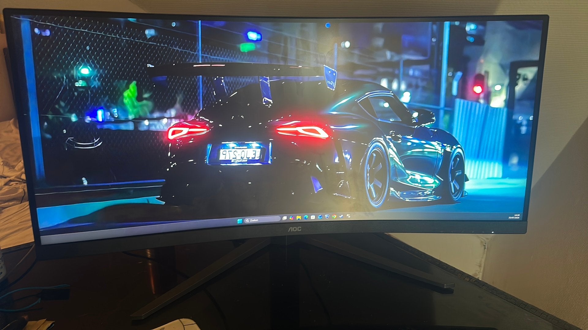 Aoc gaming monitor 240hz 1440p, HDMI, IPS, In hoogte verstelbaar, Minder dan 1 ms