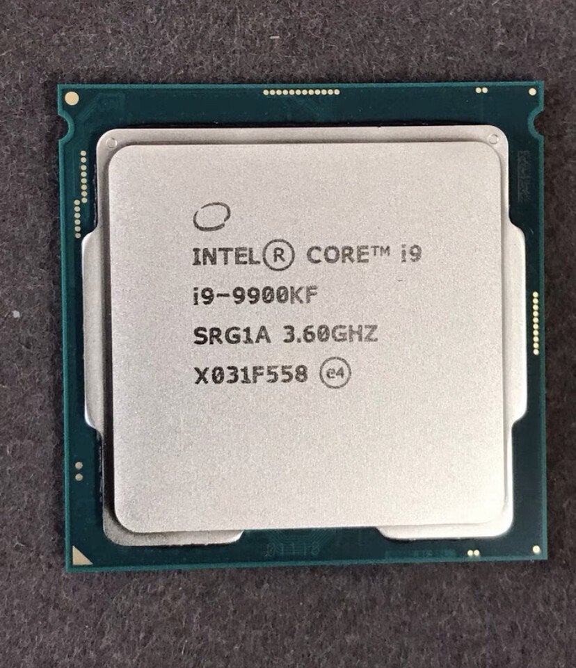 INTEL CPU I9 9900KF i9-9900KF, Computers en Software, Ophalen, Zo goed als nieuw
