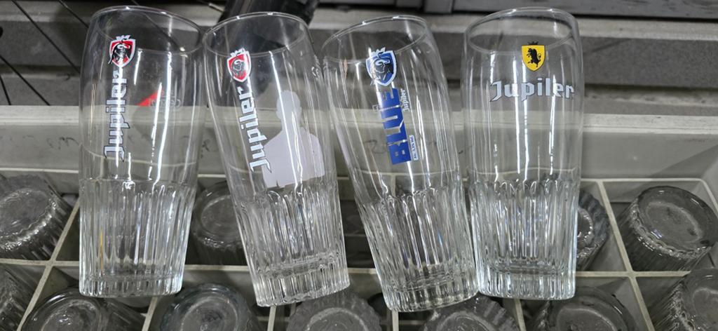 Jupiler bierglazen, Verzamelen, Ophalen