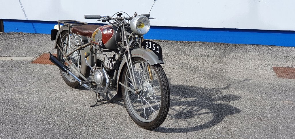 Automoto 100AM 125cc 1951, Motoren, Gebruikt, 125 cc, 11 kW of minder, Handgeschakeld
