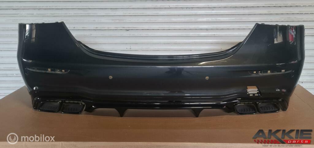Mercedes E63 AMG W213 achter bumper diffuser facelift, Auto-onderdelen, Carrosserie, Bumper, Achter, Gebruikt, Ophalen of Verzenden
