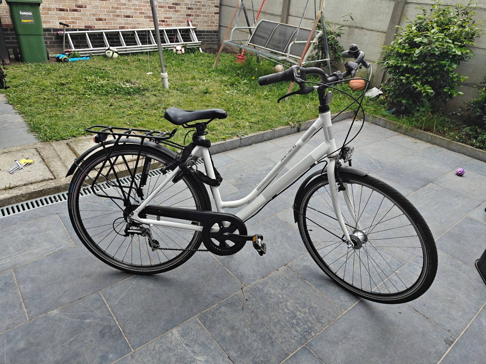 Goed onderhouden mooie fiets met 7 versnelling en slot erbij, Enlèvement ou Envoi