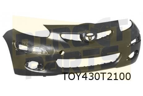 Toyota Aygo (2/09-3/12) voorbumper (te spuiten) Origineel! 5, Autos : Pièces & Accessoires, Neuf, -, Toyota, -