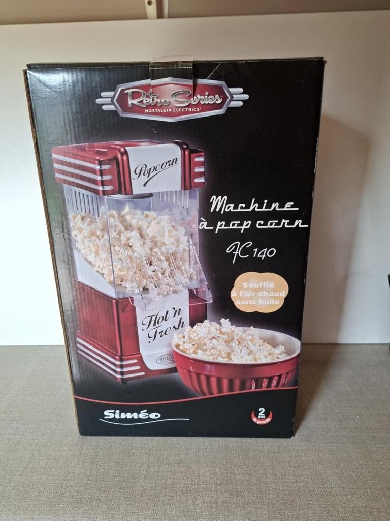 machine à pop corn, Enlèvement, Comme neuf
