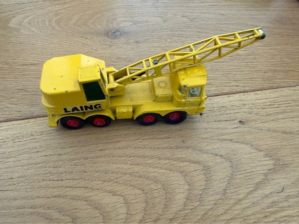 Camion grue Matchbox King Size K-12 Foden Laing Lesney, Enlèvement ou Envoi, Utilisé, Bus ou Camion, Matchbox
