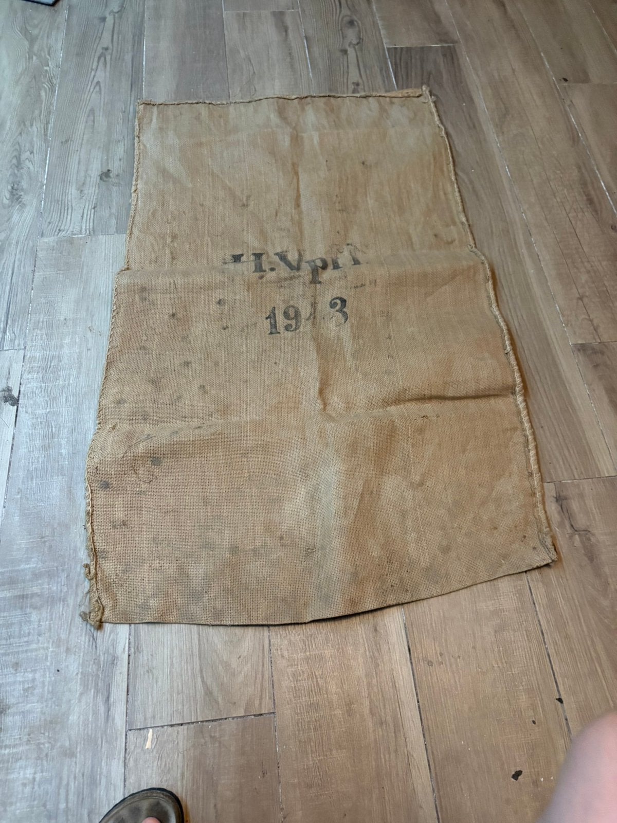 Sac en jute allemand, Enlèvement ou Envoi