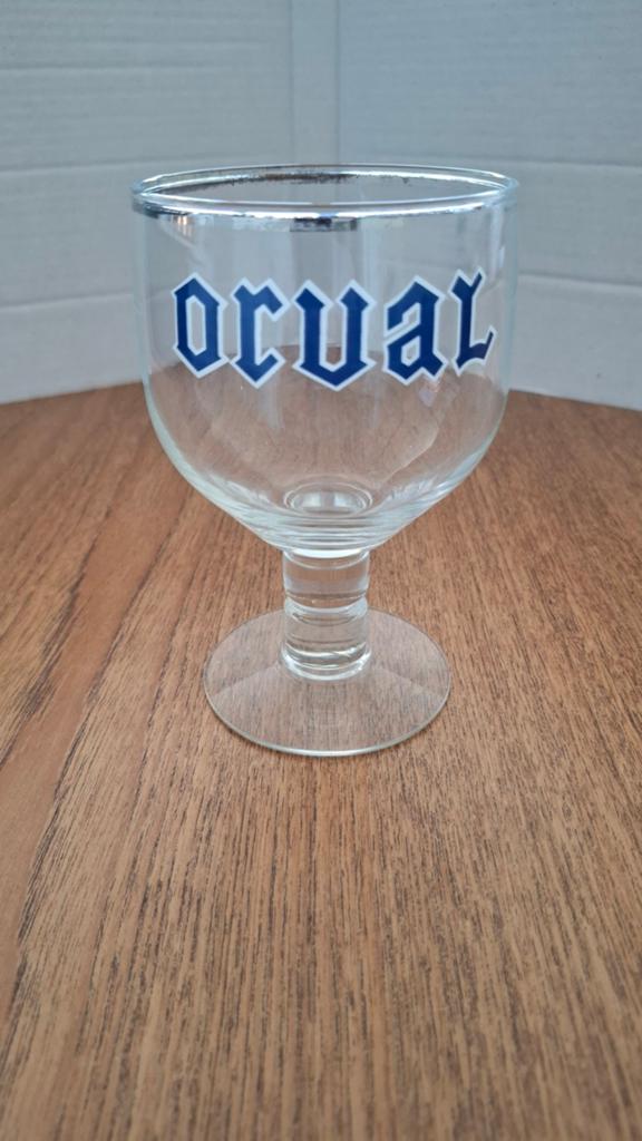 Verre ancien d'Orval, Collections, Enlèvement ou Envoi, Utilisé, Verre ou Verres