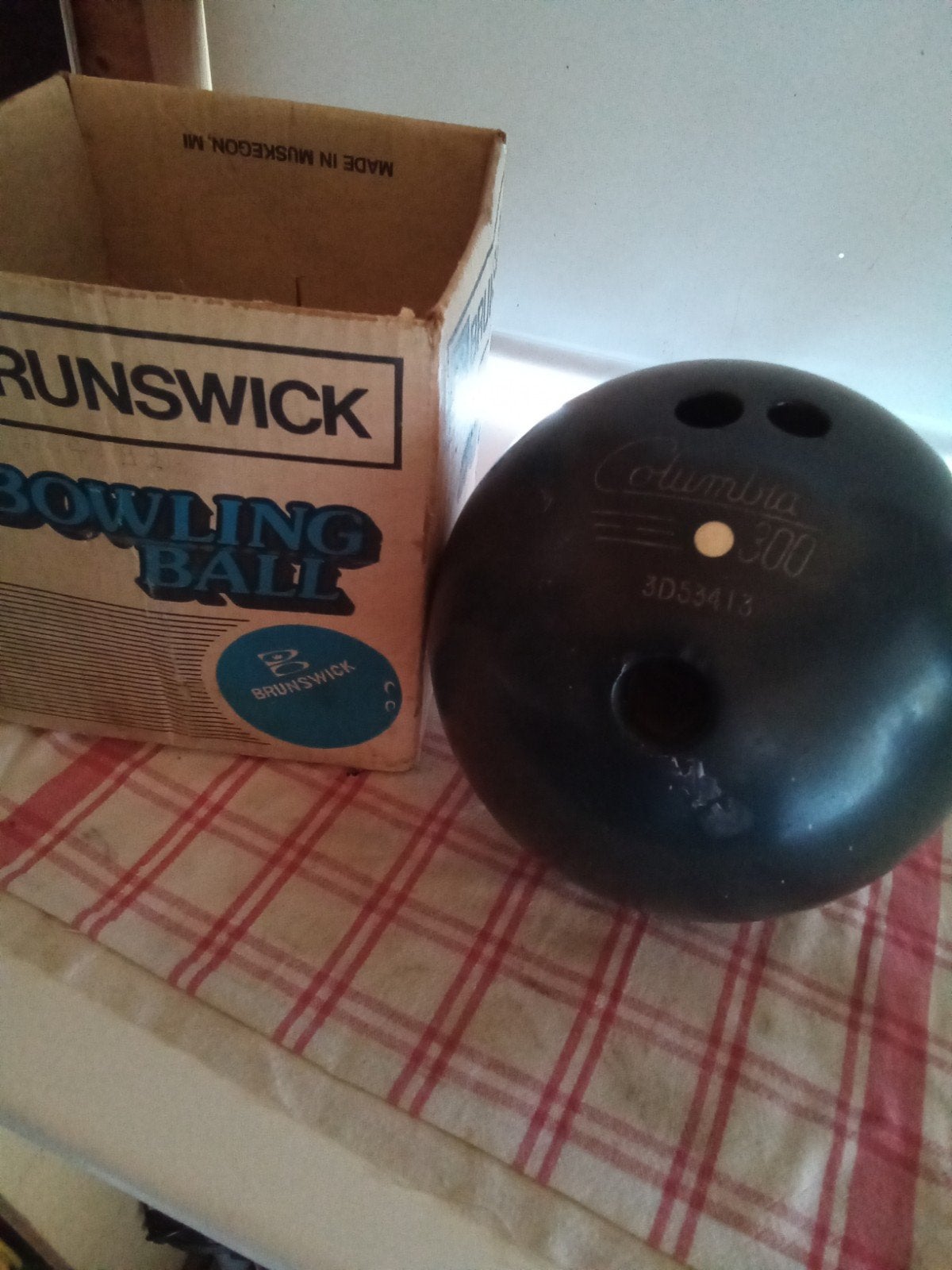 Bowlingball Brunswick Columbia 300, Sport en Fitness, Ophalen