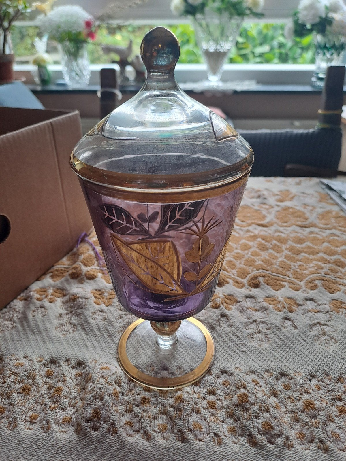 bonbonnière vintage, Ophalen