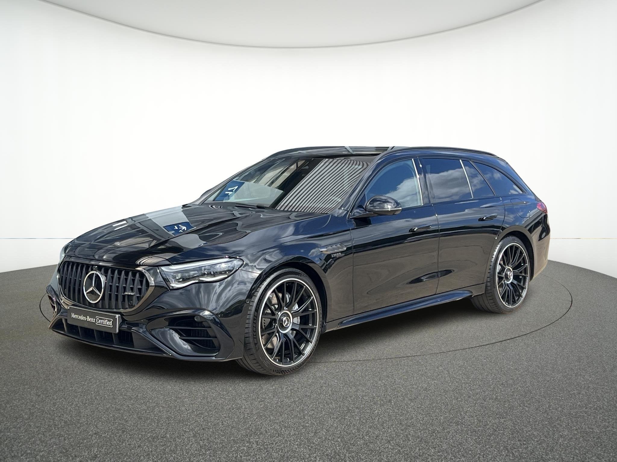 Mercedes-Benz E 53 AMG HYBRID 4MATIC+ T Aut., Auto's, Automaat, 77 g/km, Stof, Gebruikt