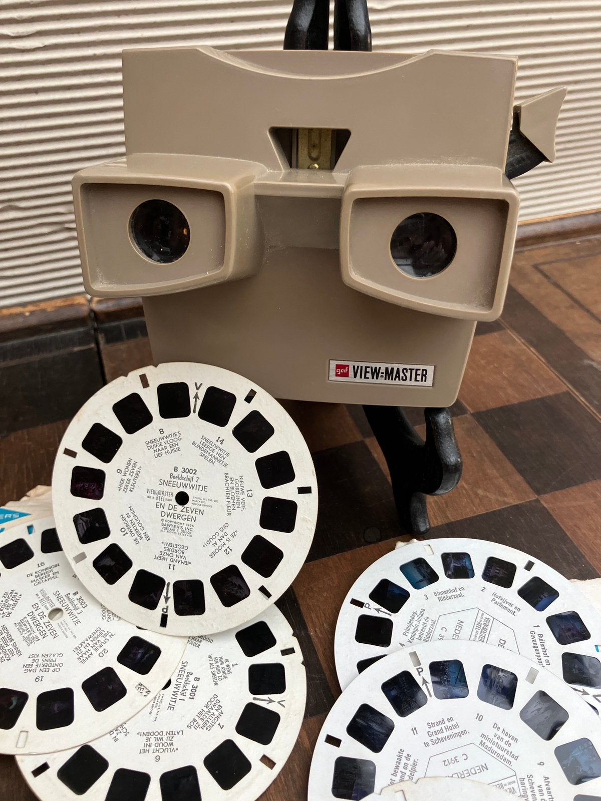Viewmaster Gaf type H (avec éclairage intégré), Enlèvement ou Envoi, Comme neuf