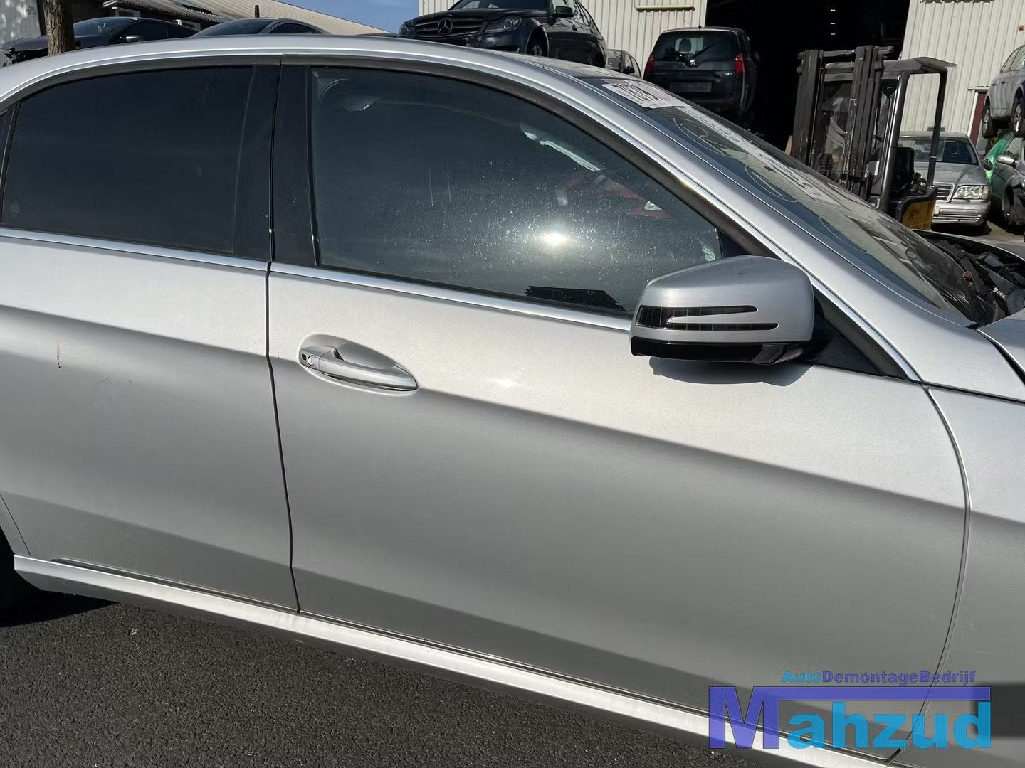 Mercedes W212 E KLASSE zilver 775 rechts voor deur 2013-2016, Auto-onderdelen, Gebruikt, Mercedes-Benz AG, Deur, Mercedes-Benz
