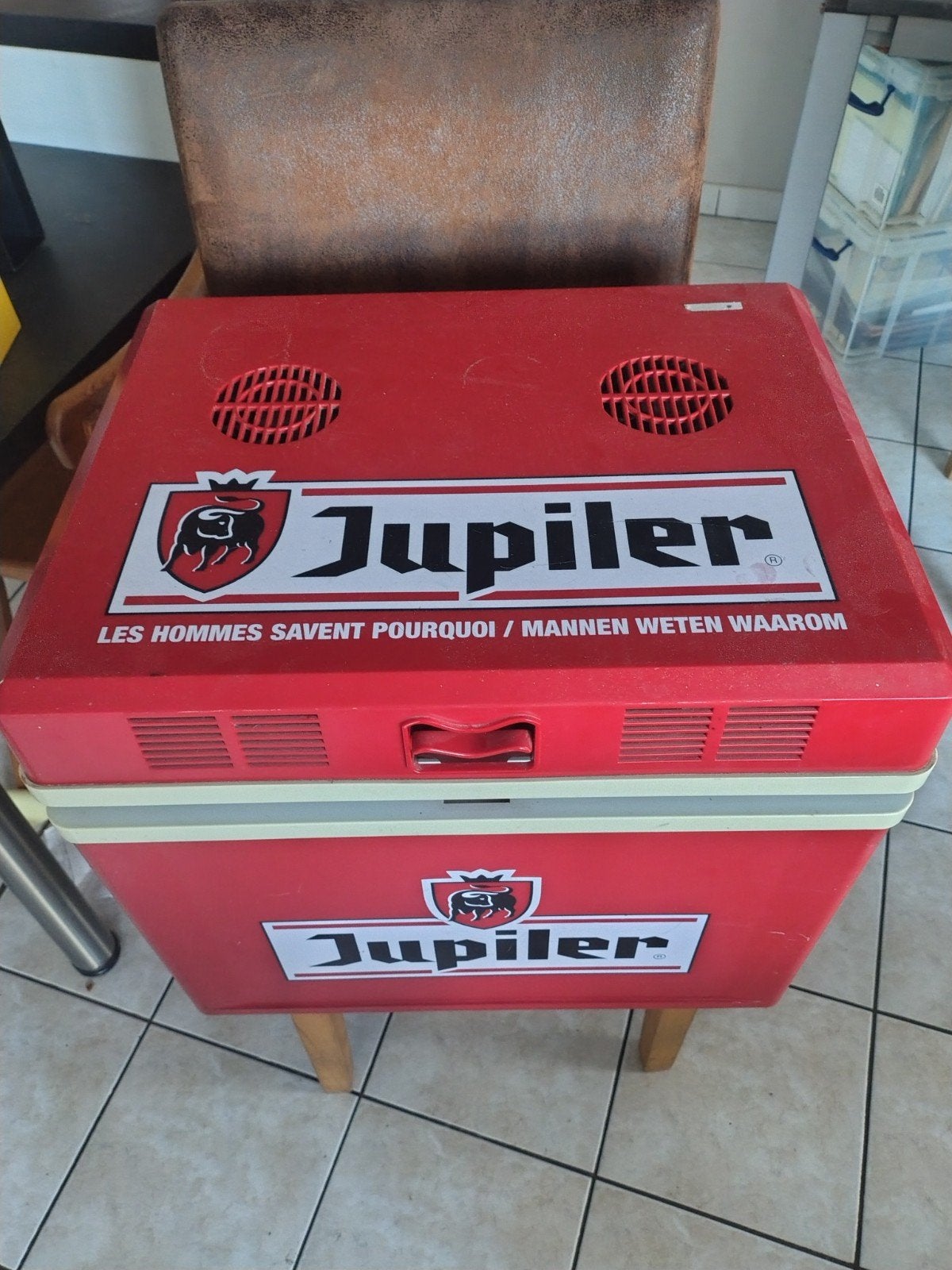 Jupiler koelbox zeldzaam, Caravans en Kamperen, Ophalen, Koelbox