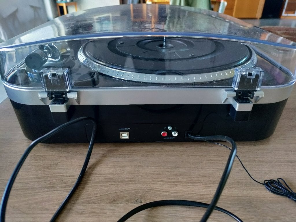 USB platenspeler als nieuw, Zo goed als nieuw, USB-aansluiting, Platenspeler, Ophalen