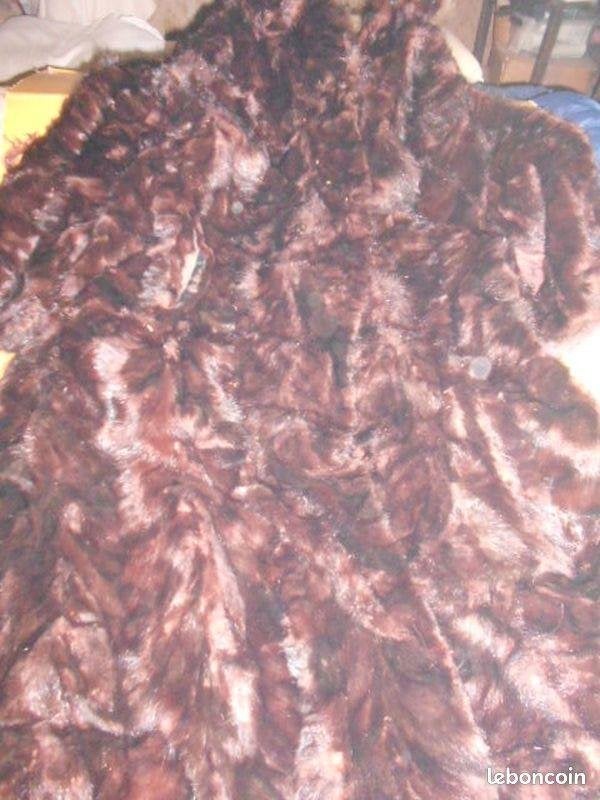 Vintage bontjas voor dames, Ophalen of Verzenden, Wit