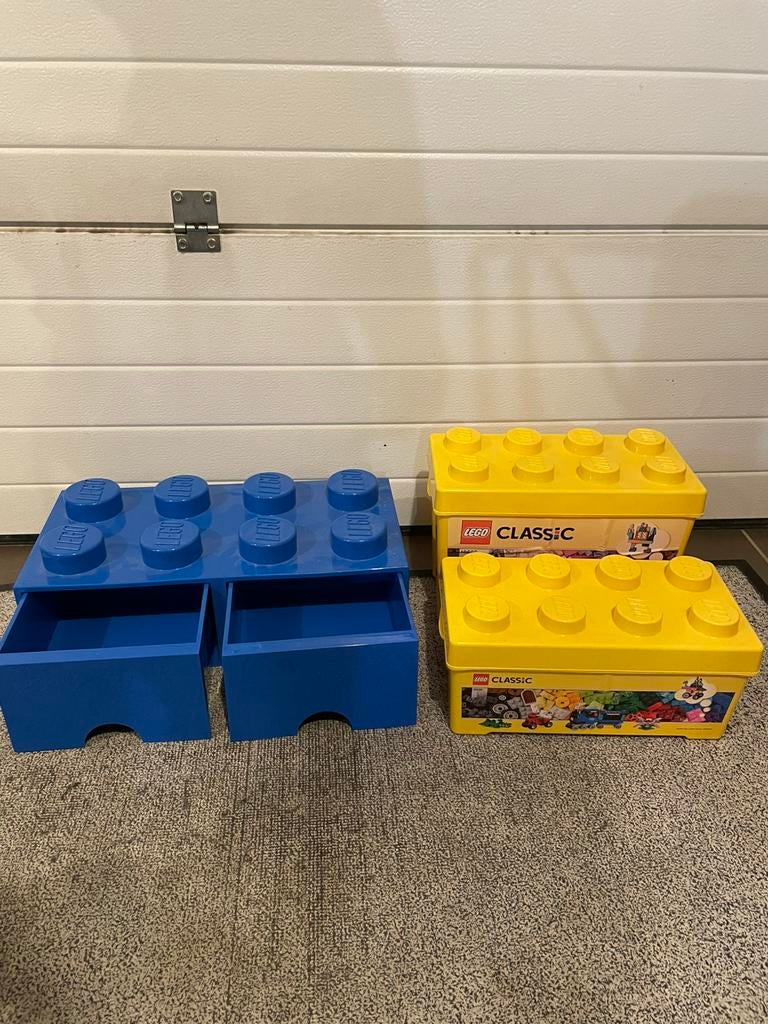 Lego opbergdozen, Kinderen en Baby's, Ophalen, Zo goed als nieuw, Lego
