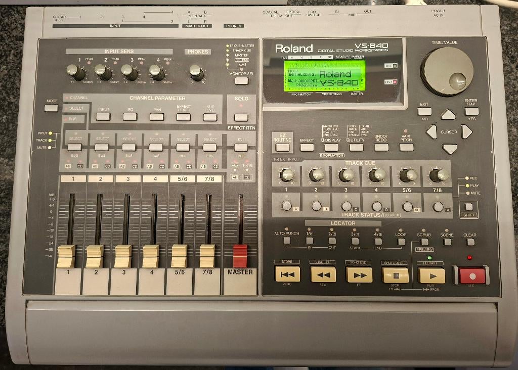 VS-840 Multitrack Recorder, Ophalen, Gebruikt, Audio