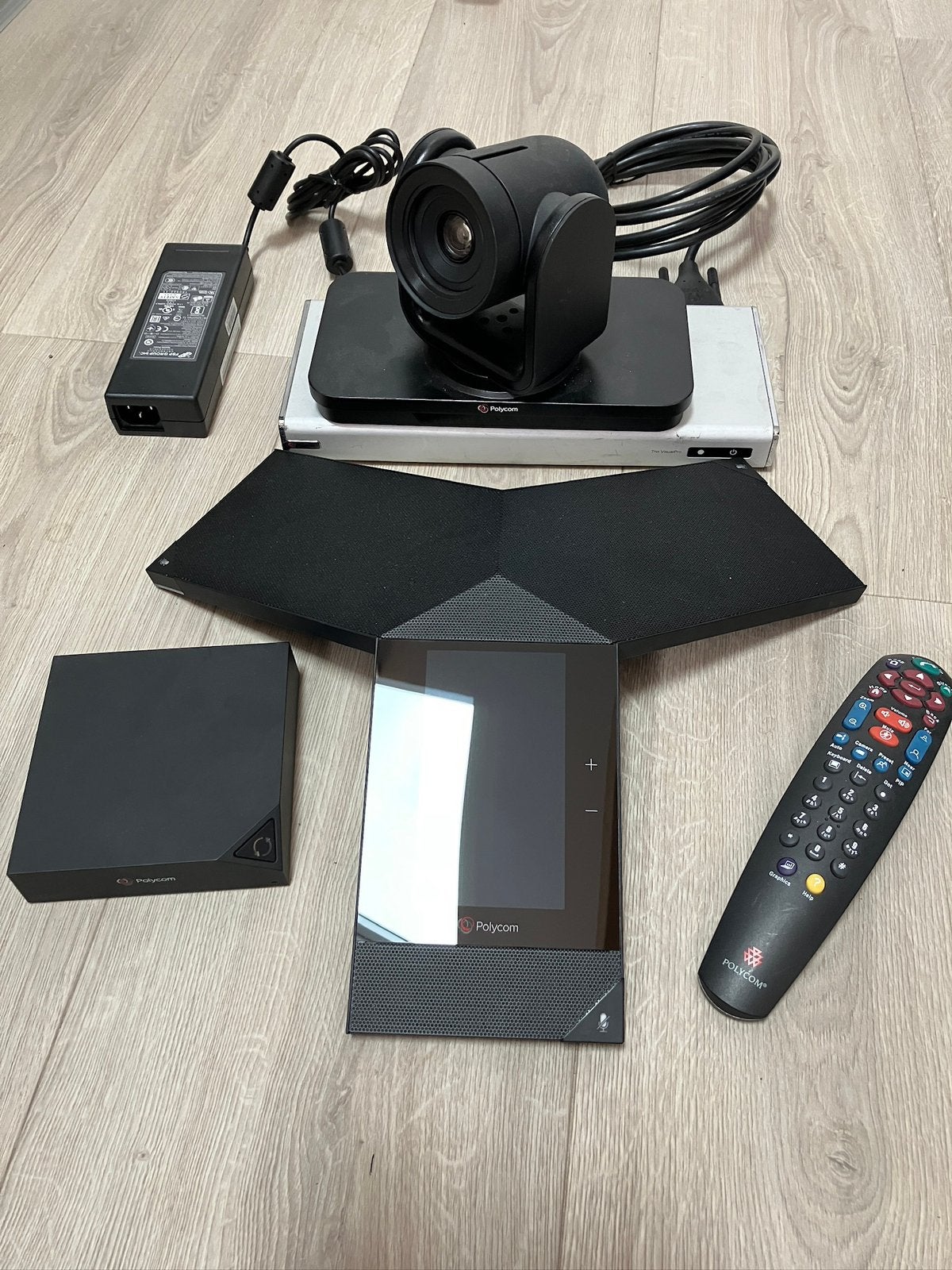 Professionele voip cameraset polycom, Télécoms, Enlèvement ou Envoi, Comme neuf, Accessoires
