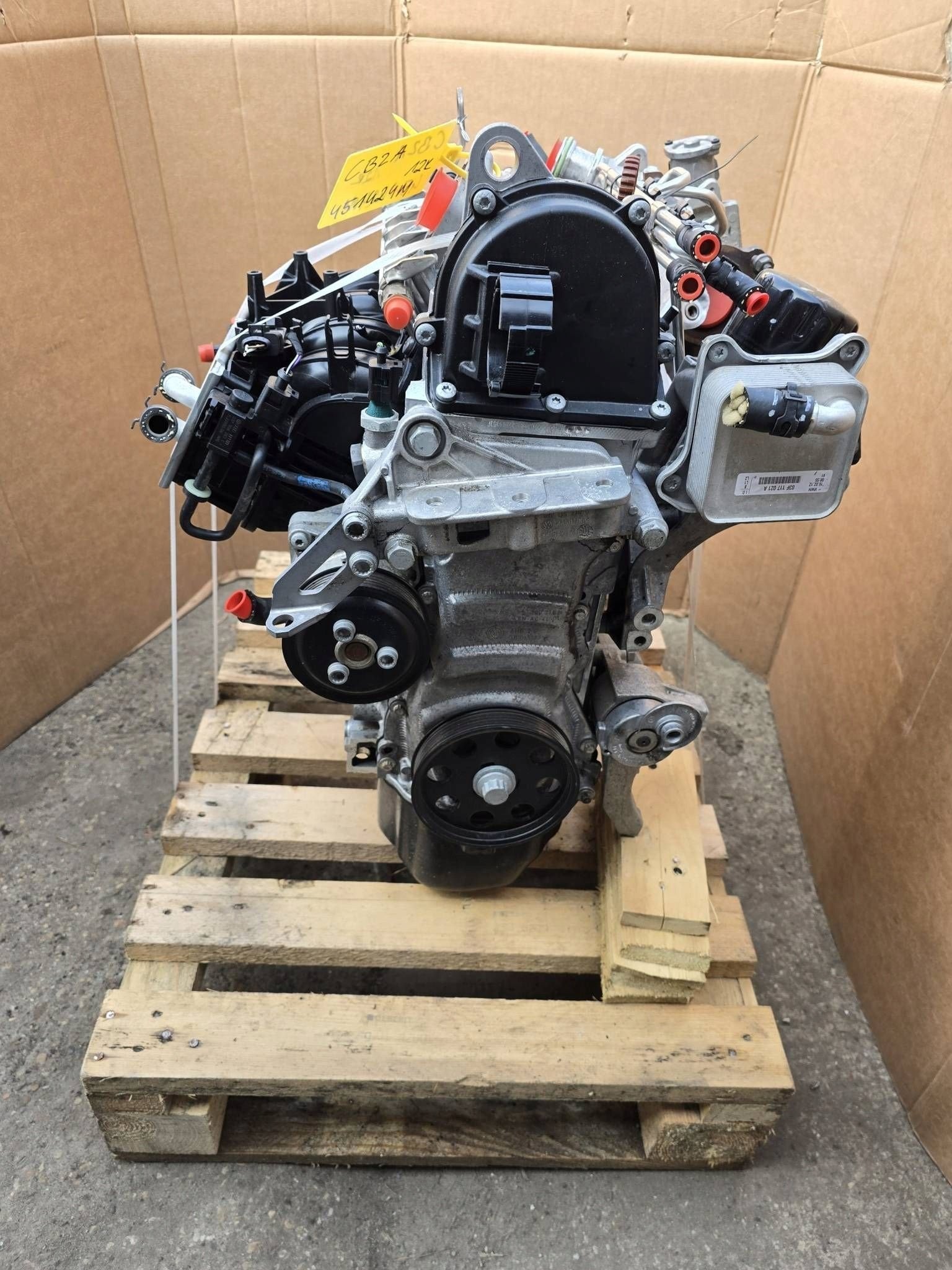 Moteur CBZB Complet JETTA YETI RAPID BEETLE POLO TOURAN