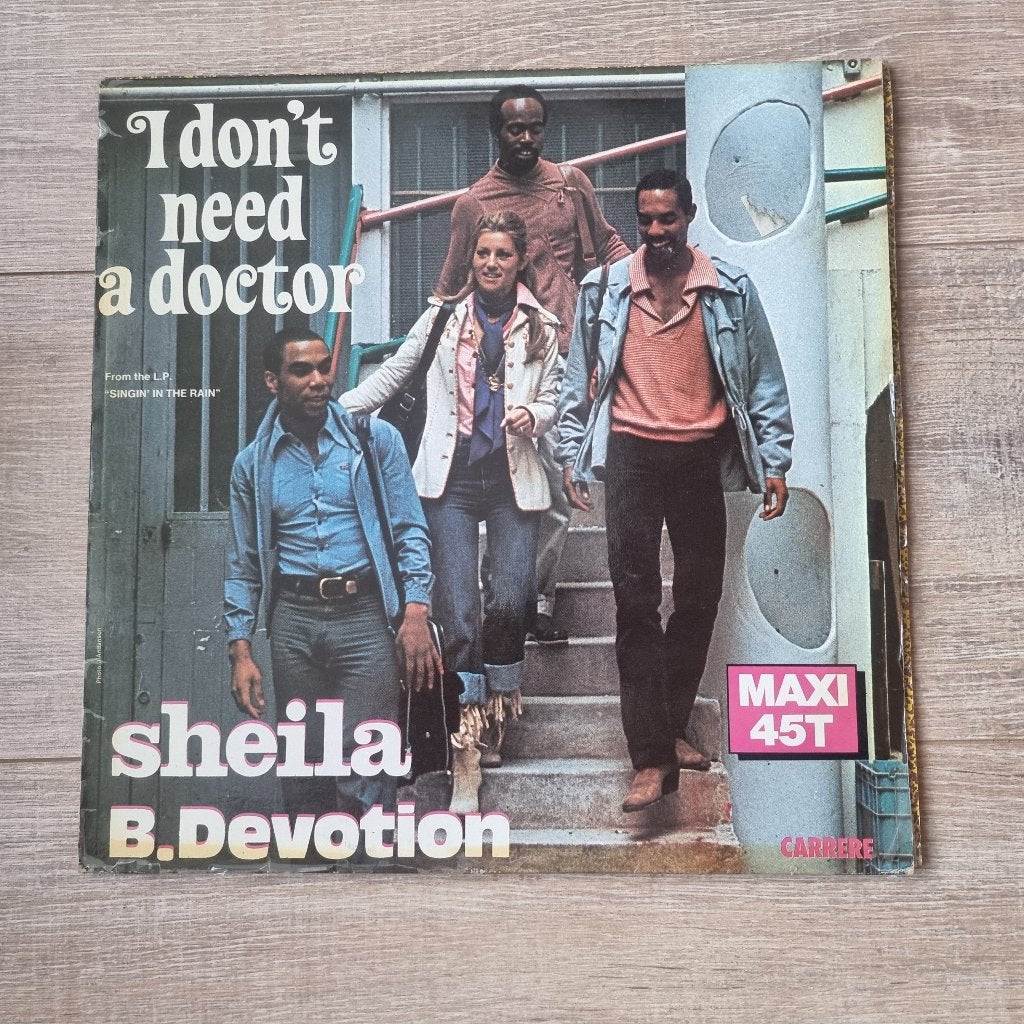 12" Sheila B. Devotion – I Don't Need A Doctor, CD & DVD, Vinyles Singles, Enlèvement ou Envoi, Utilisé, 12 pouces, Dance et House