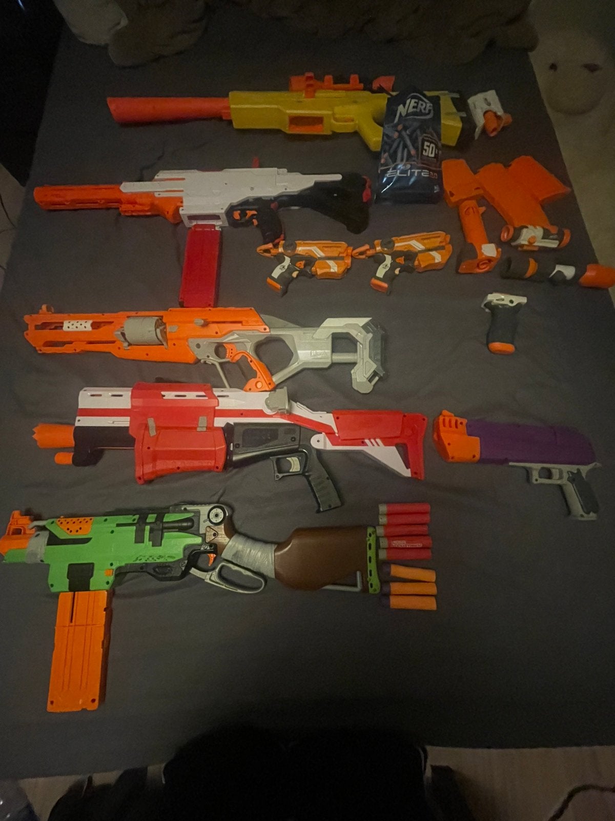 Grote nerf collectie ., Enlèvement, Comme neuf