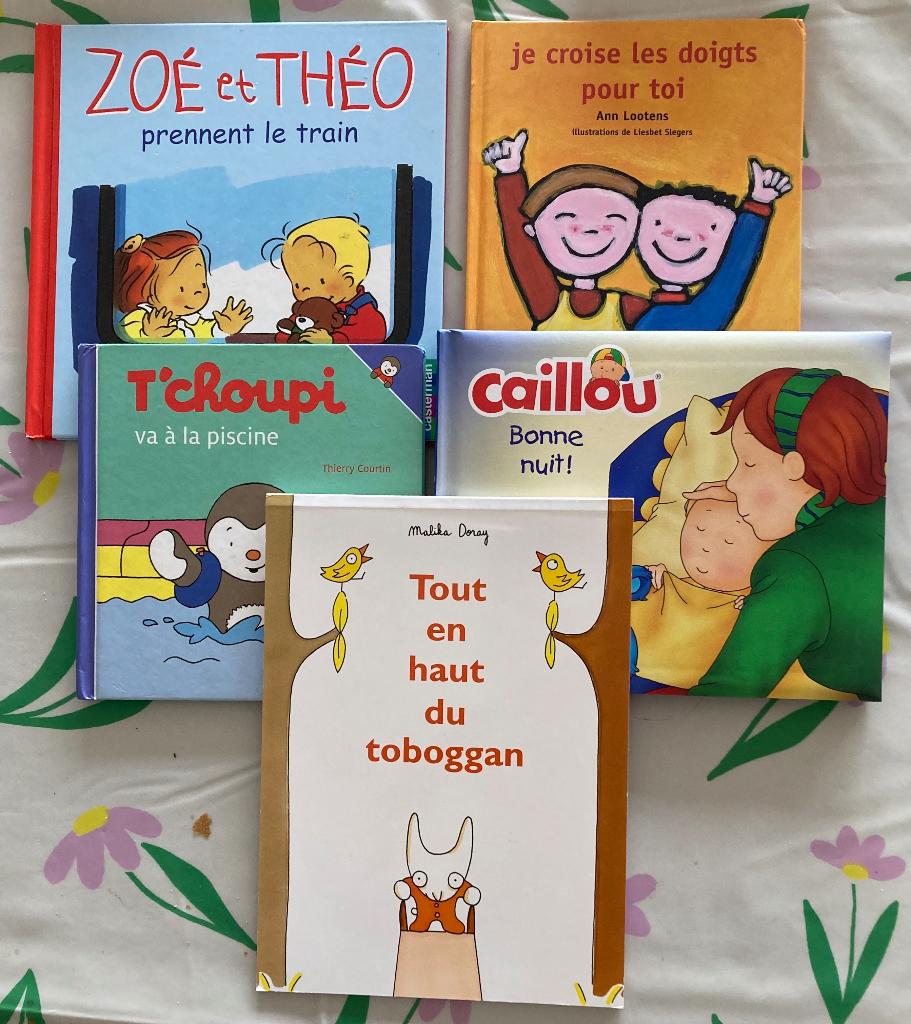 5 livres pour les petits, Livres, Enlèvement ou Envoi, Utilisé