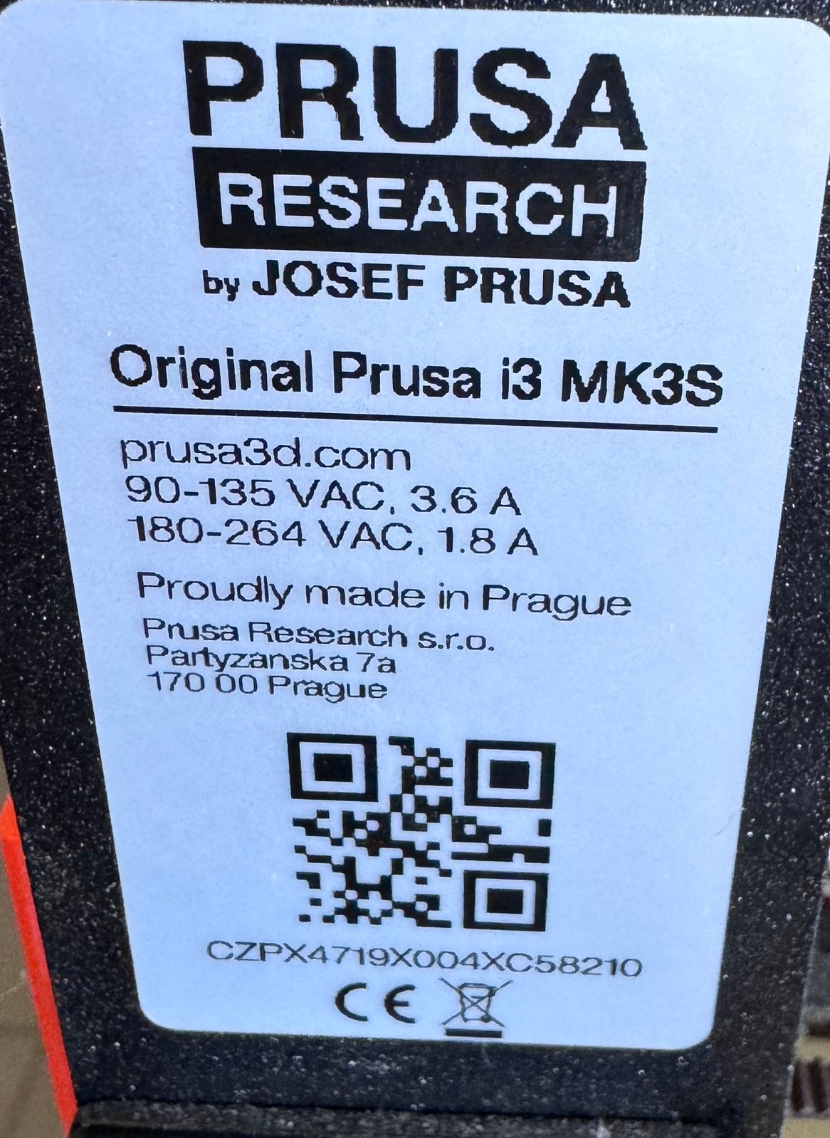 3d printer prusa i3 mk3s, Computers en Software, Ophalen, Gebruikt, Filament