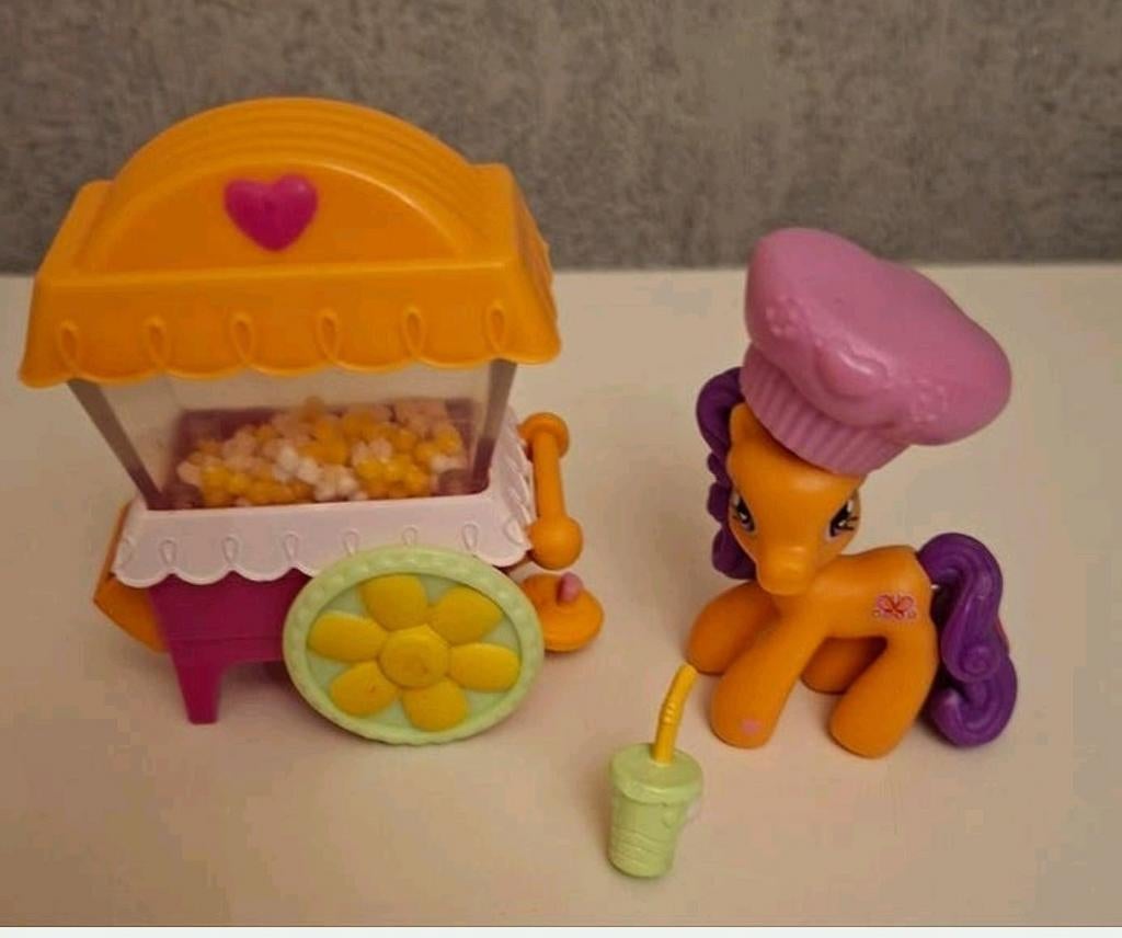 My Little Pony : Ponyville mini cherilee en popcornkraam, Kinderen en Baby's, Speelgoed | My Little Pony, Ophalen of Verzenden