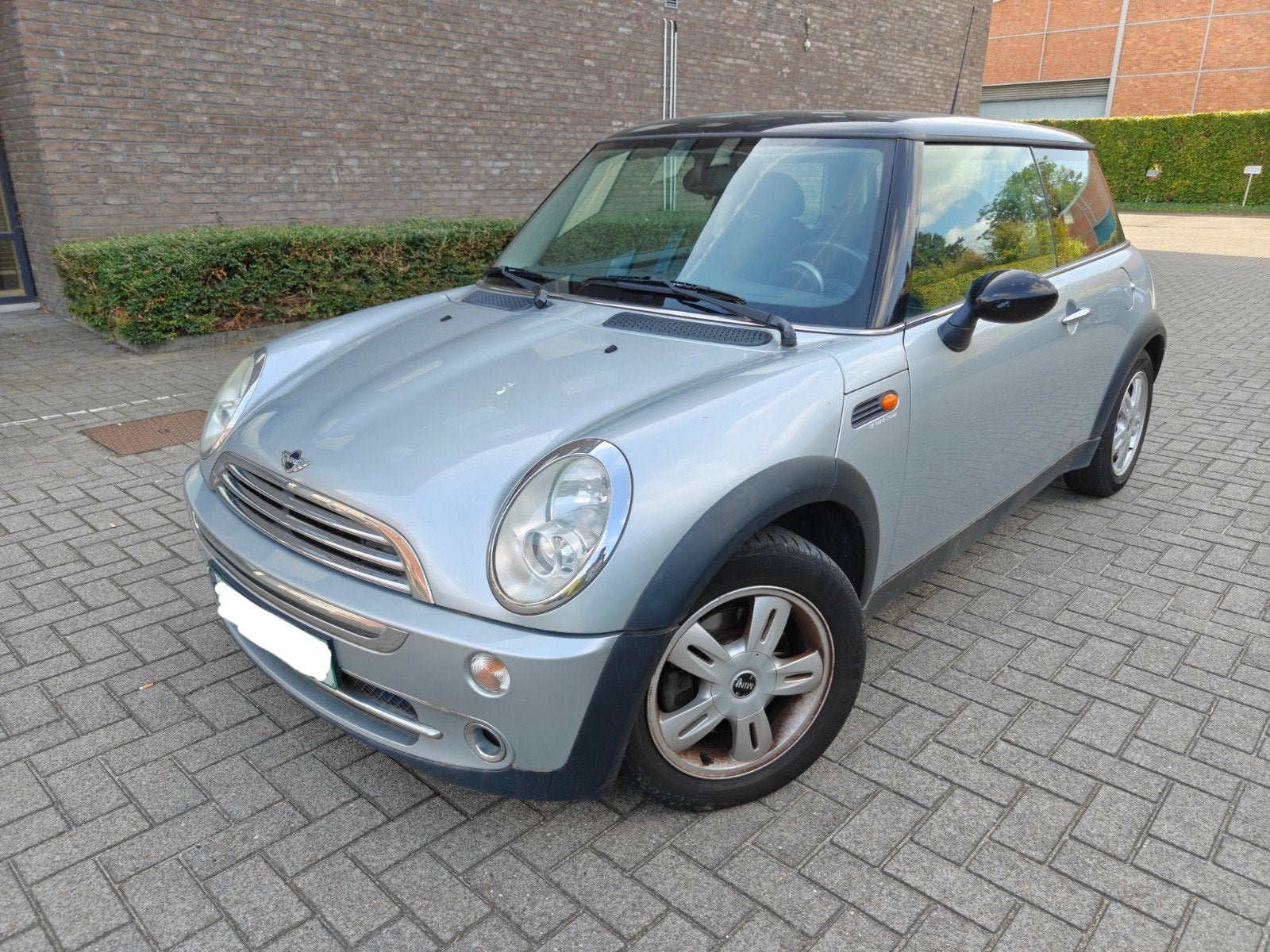 Mini One 1.6i/ 169.000 km/ 1e eigenaar/ Airco/ CT OK, Auto's, Stof, Zwart, Bedrijf, Handgeschakeld