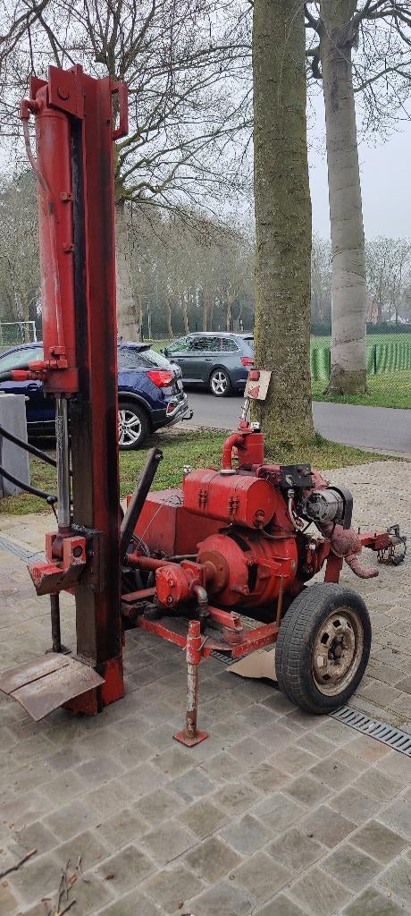 Houtkliever 10 ton met dieselmotor, Jardin & Terrasse, Jardin & Terrasse Autre, Utilisé, Enlèvement