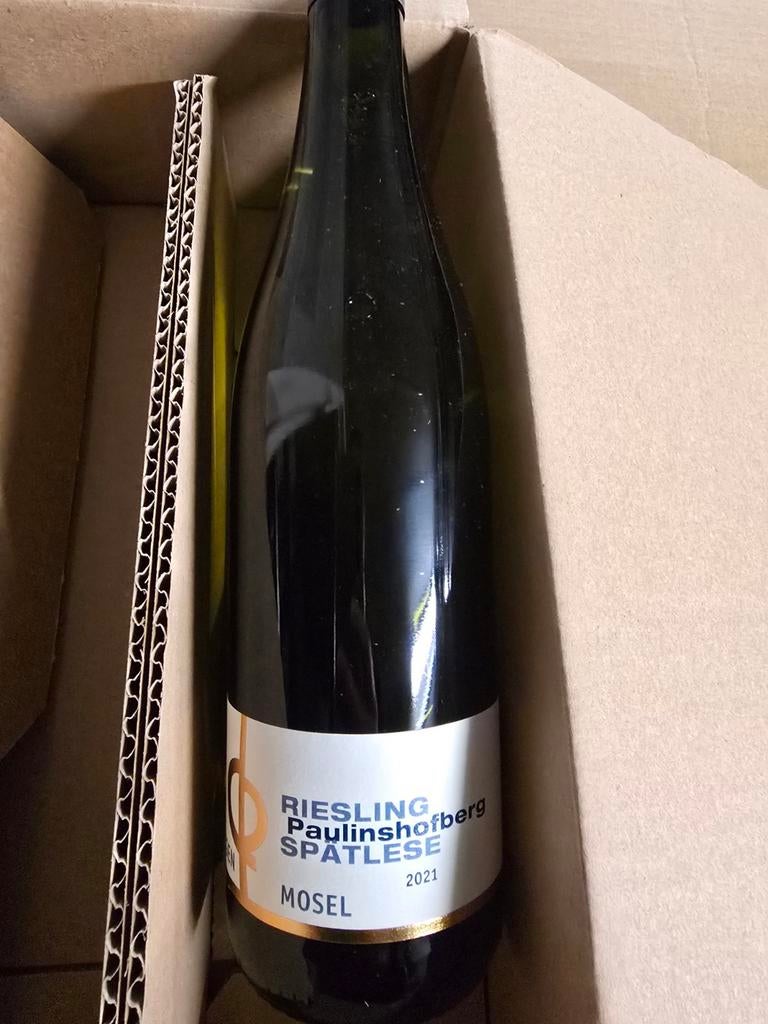 Riesling Spätlese 2021 — Paulinshofberg I parfaitement conse, Collections, Vins, Neuf, Autres régions, Enlèvement ou Envoi, Vin blanc