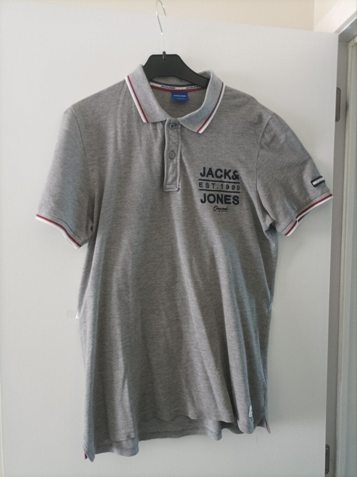 Polo gris Jack & Jones – Très bon état – Taille L, Vêtements | Hommes, Gris, Jack&Jones, Comme neuf, Enlèvement