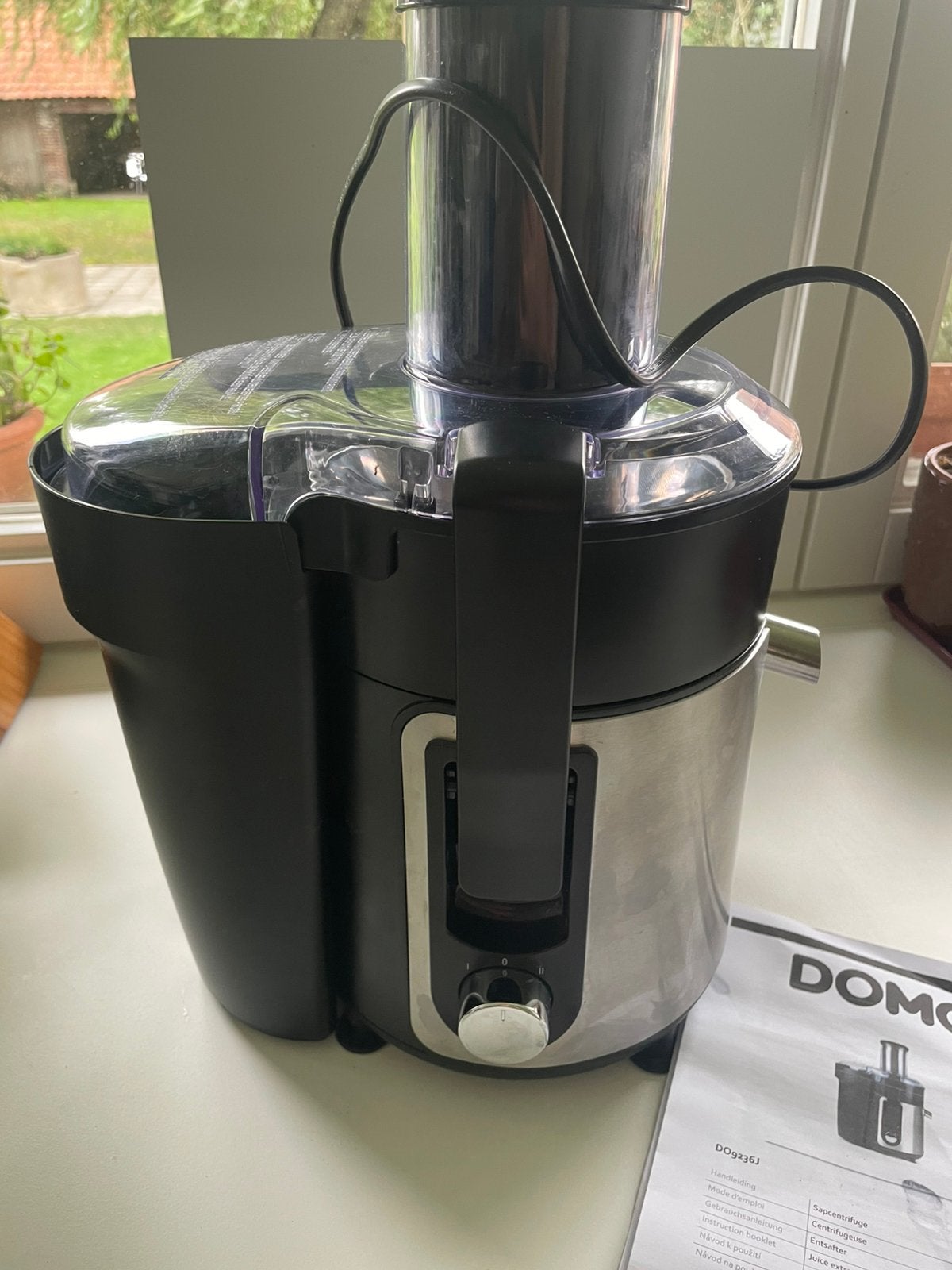 Sapcentrifuge DOMO, Ophalen, Zo goed als nieuw, Sapcentrifuge