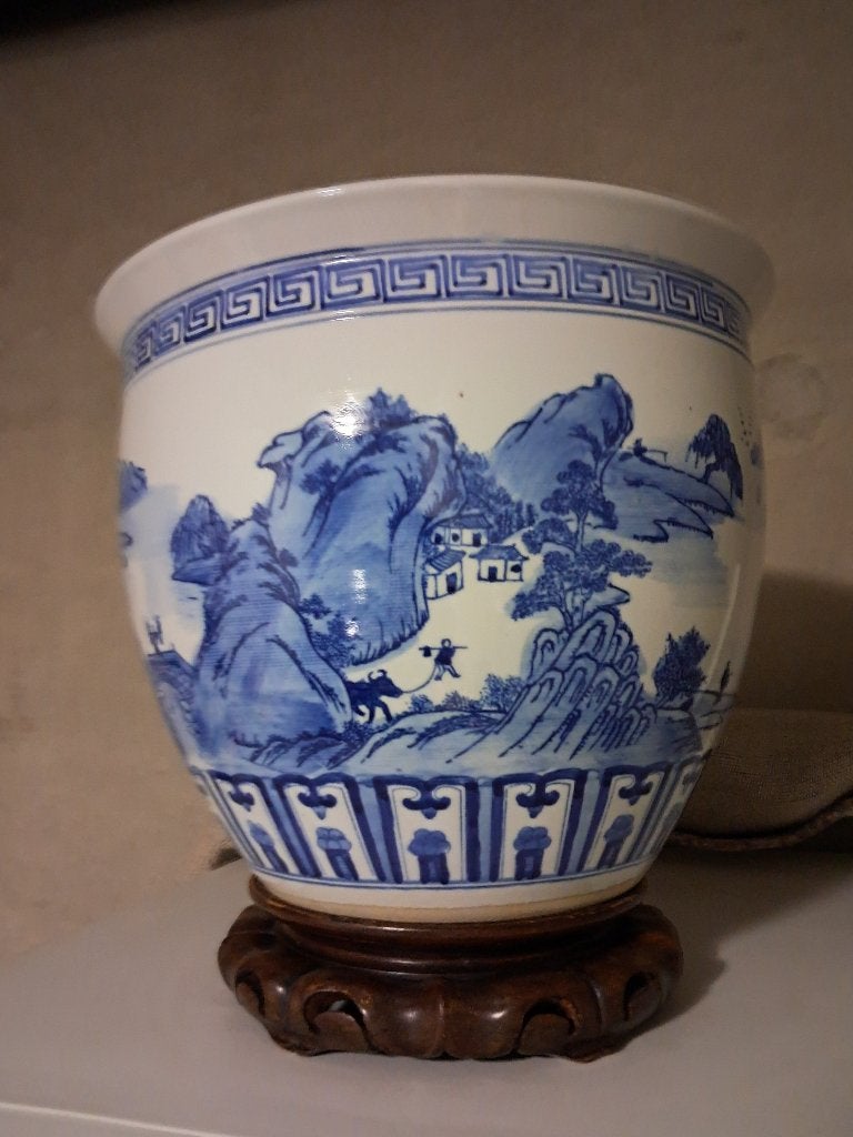 Chineese bloempot, Enlèvement
