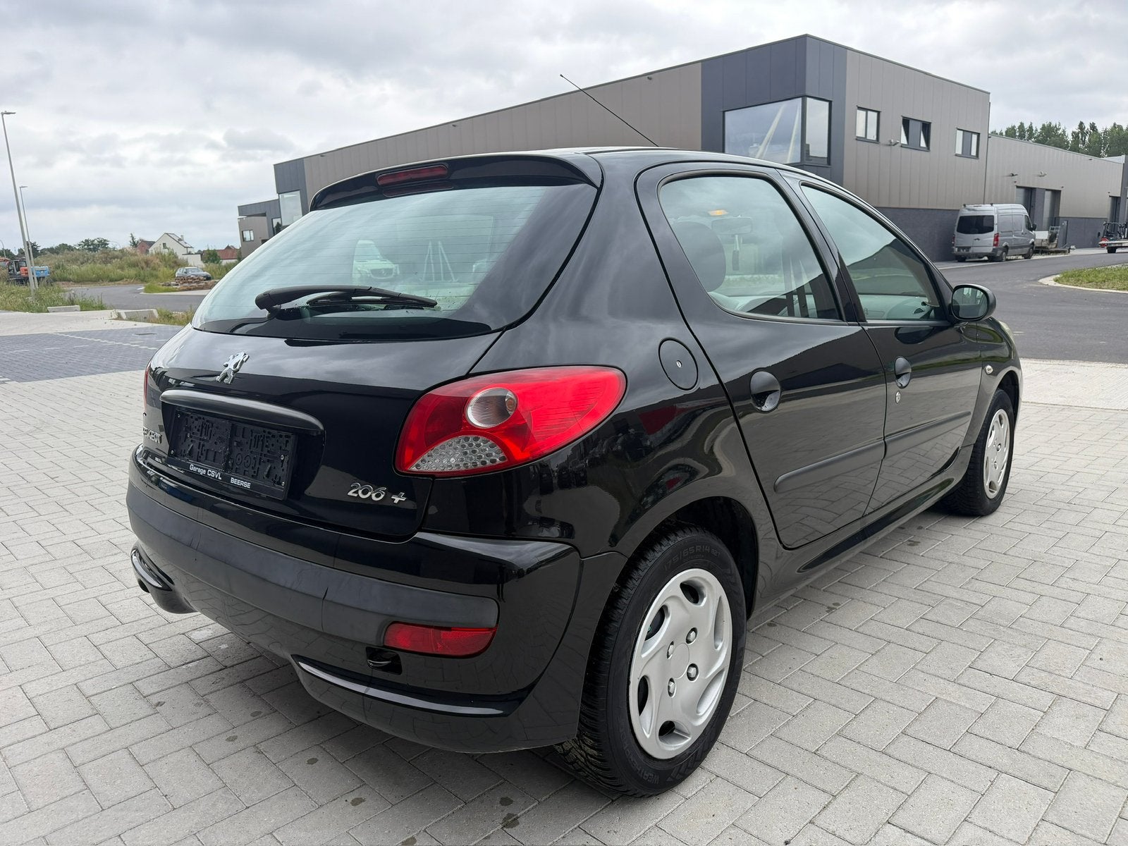 Peugeot 206+ 1.2 benzine met 117.000 km., Euro 5, Achat, Bluetooth, Entreprise