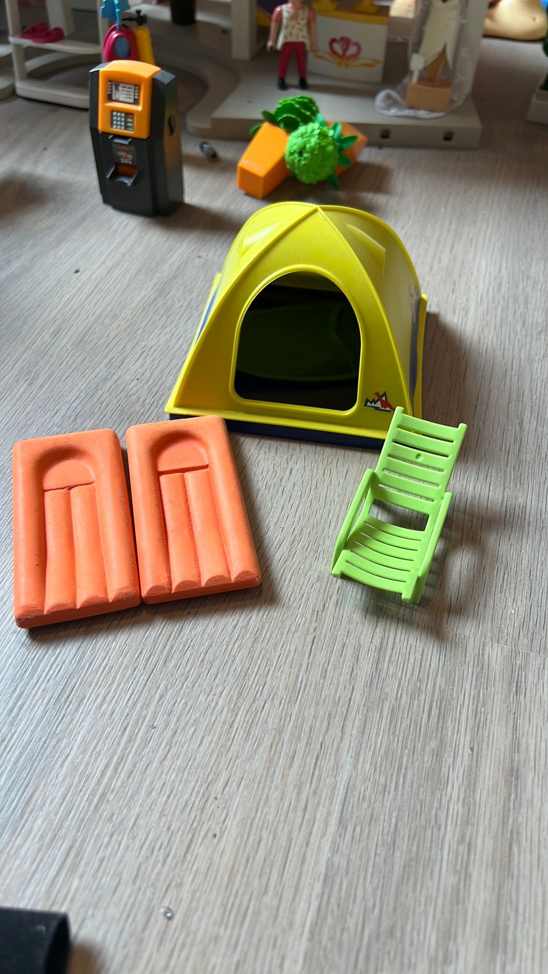 Kit de camping Playmobil, Enlèvement, Comme neuf, Pièces détachées, Autres types