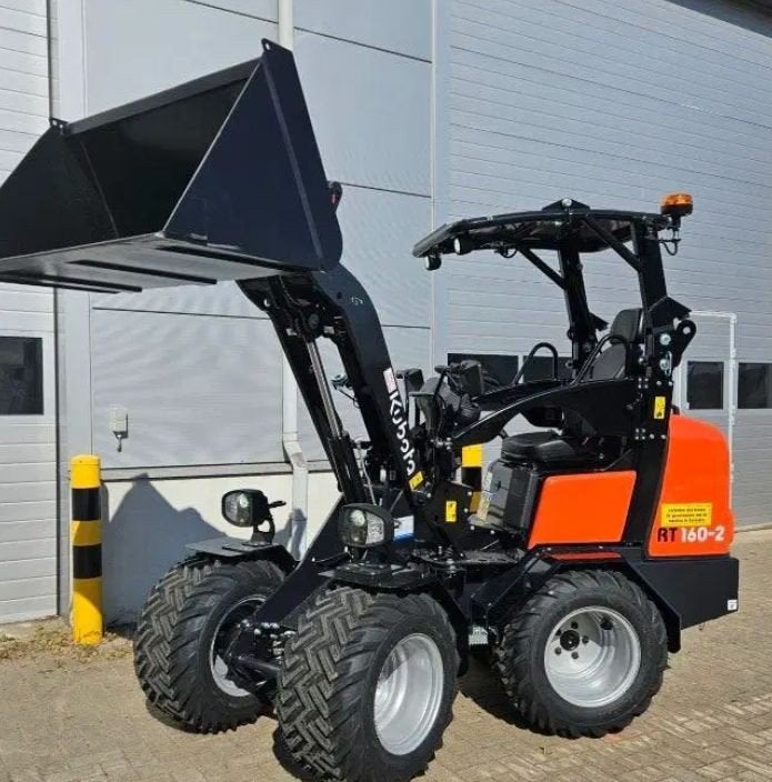 Kubota RT160-2 shovel/ knikloader/ kniklader, Zakelijke goederen, Machines en Bouw | Kranen en Graafmachines, Ophalen of Verzenden