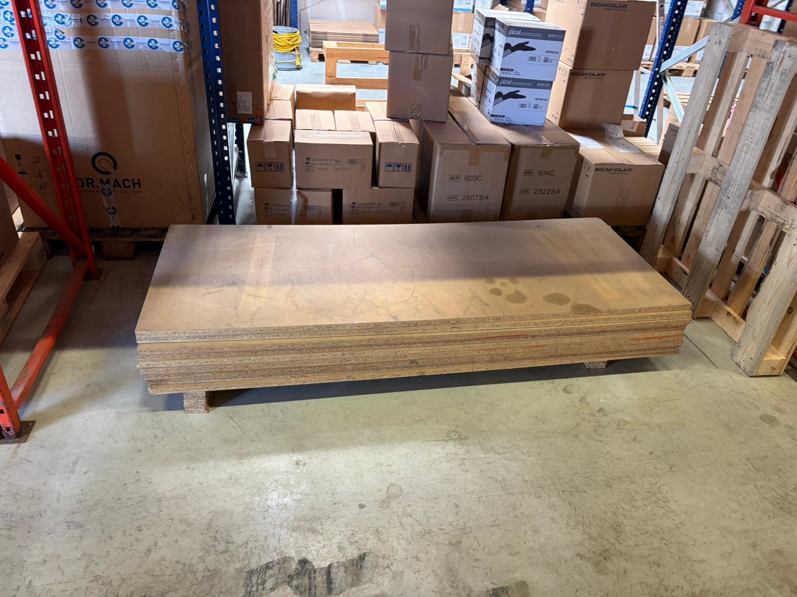 4 soorten mdf platen, 17 in totaal., Ophalen, Gebruikt, 20 tot 50 mm, Hout