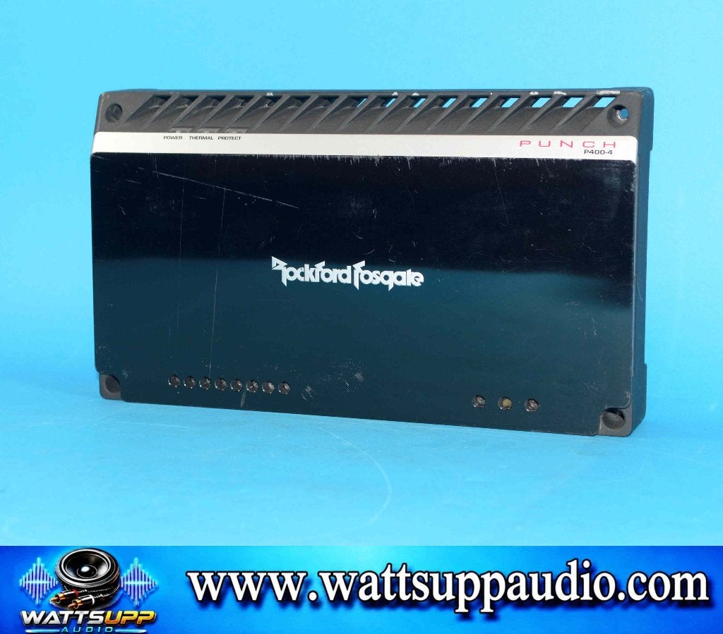 Rockford Fosgate Punch P400-4 4 kanaals versterker, Ophalen of Verzenden, Gebruikt