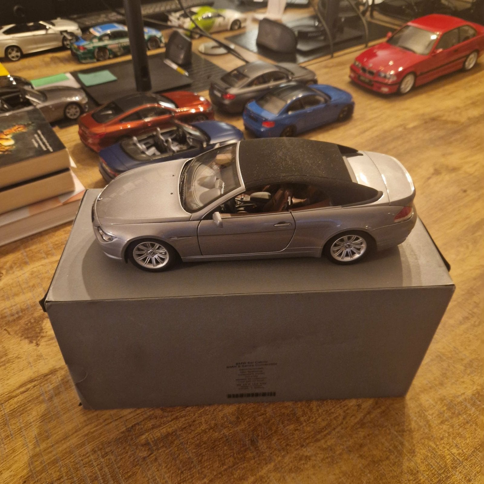 1/18 BMW 6er cabrio - Kyosho, Hobby en Vrije tijd, Modelauto's | 1:18, Ophalen of Verzenden, Zo goed als nieuw, Kyosho