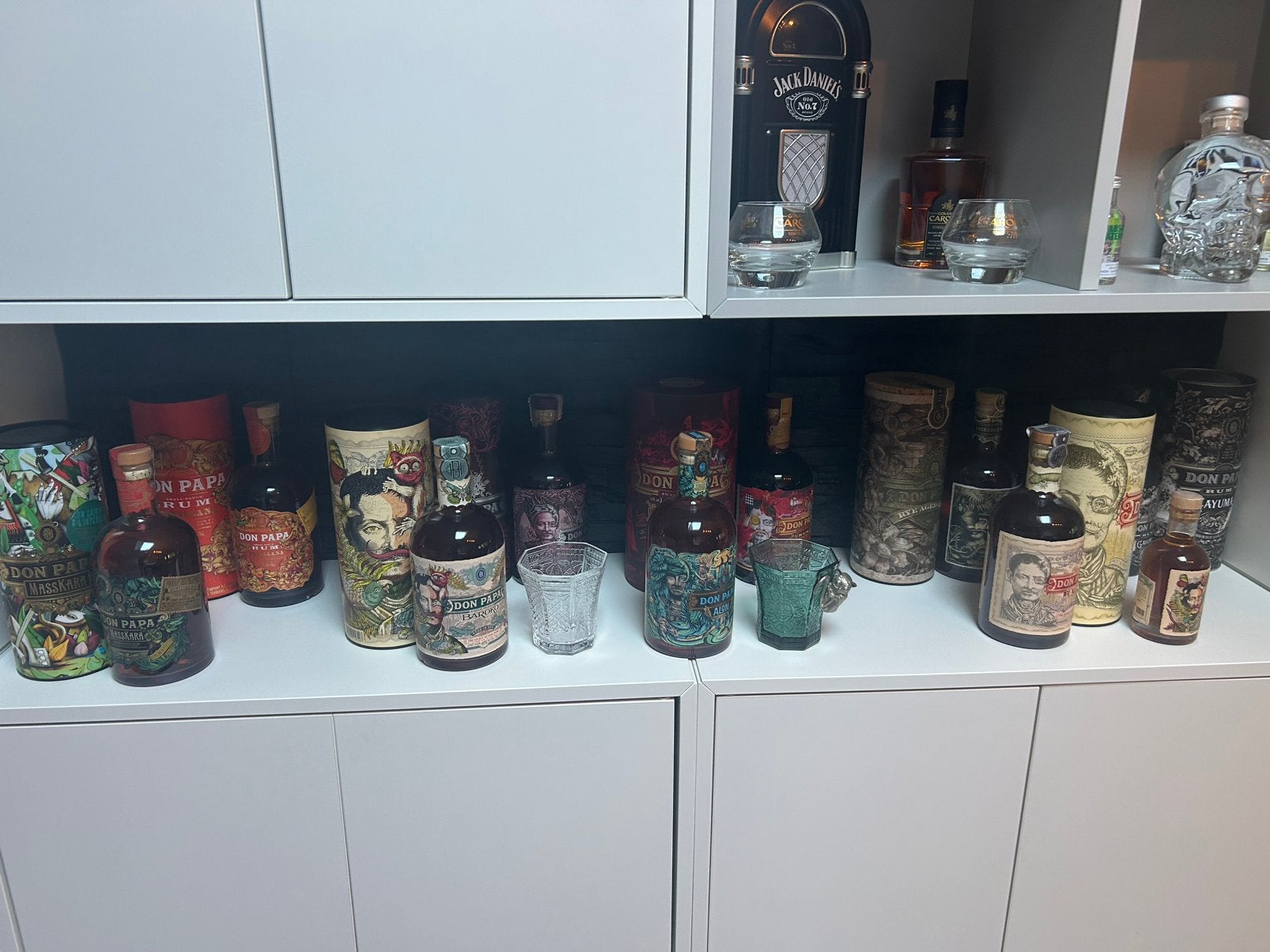 Don papa rhum collectie, Collections, Vins, Enlèvement, Comme neuf