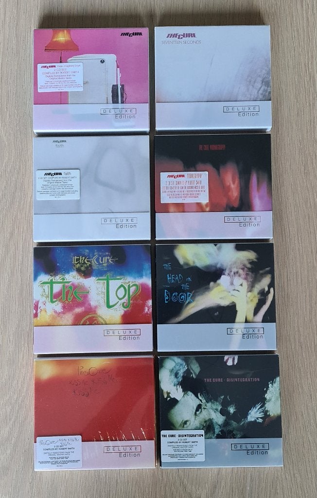 The Cure Deluxe Edition boxsets in nieuwstaat, CD & DVD, CD | Rock, Enlèvement ou Envoi, Comme neuf, Pop rock