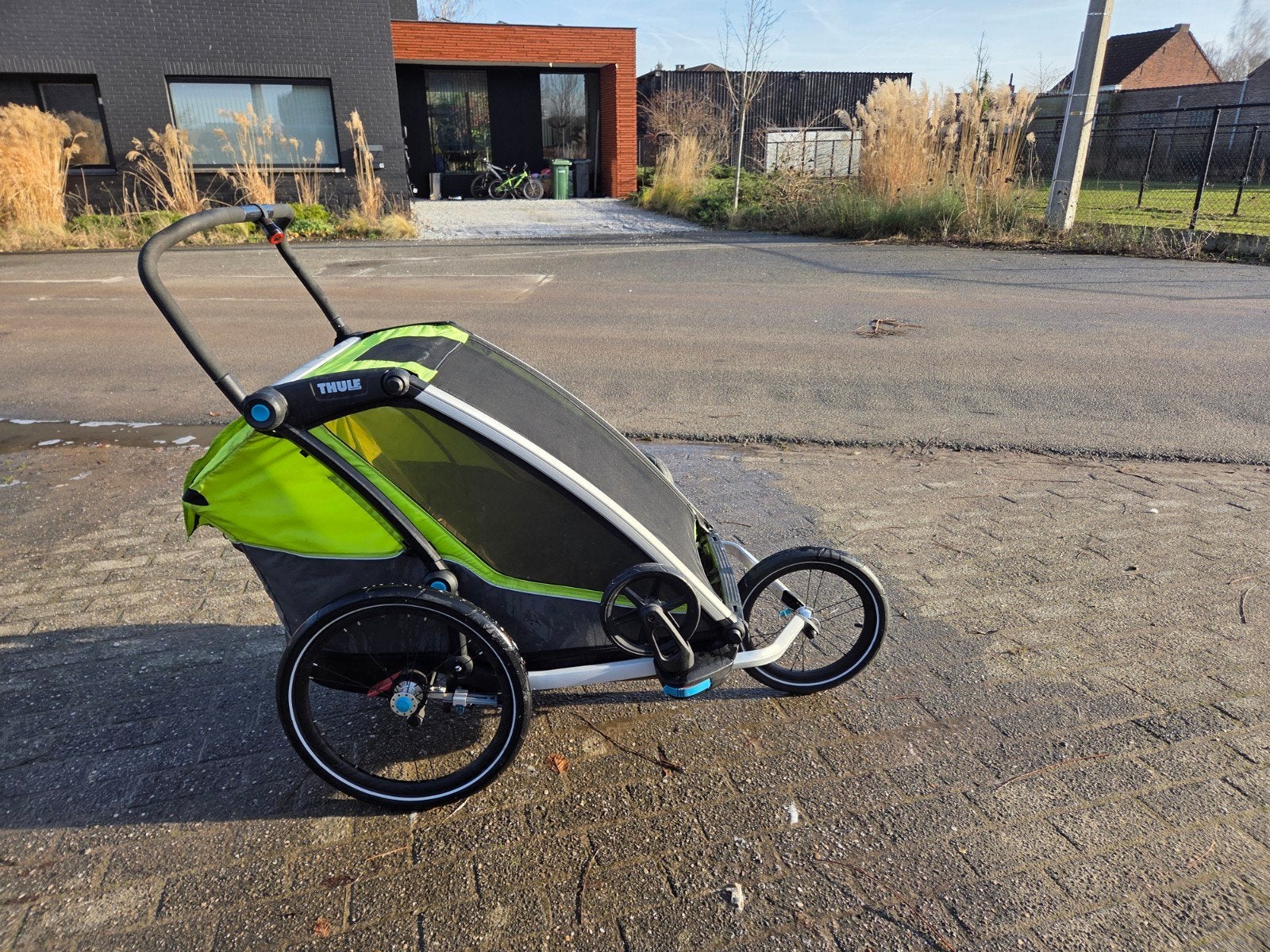 Thule Chariot Cab 2 VERKOCHT, Ophalen, Vering