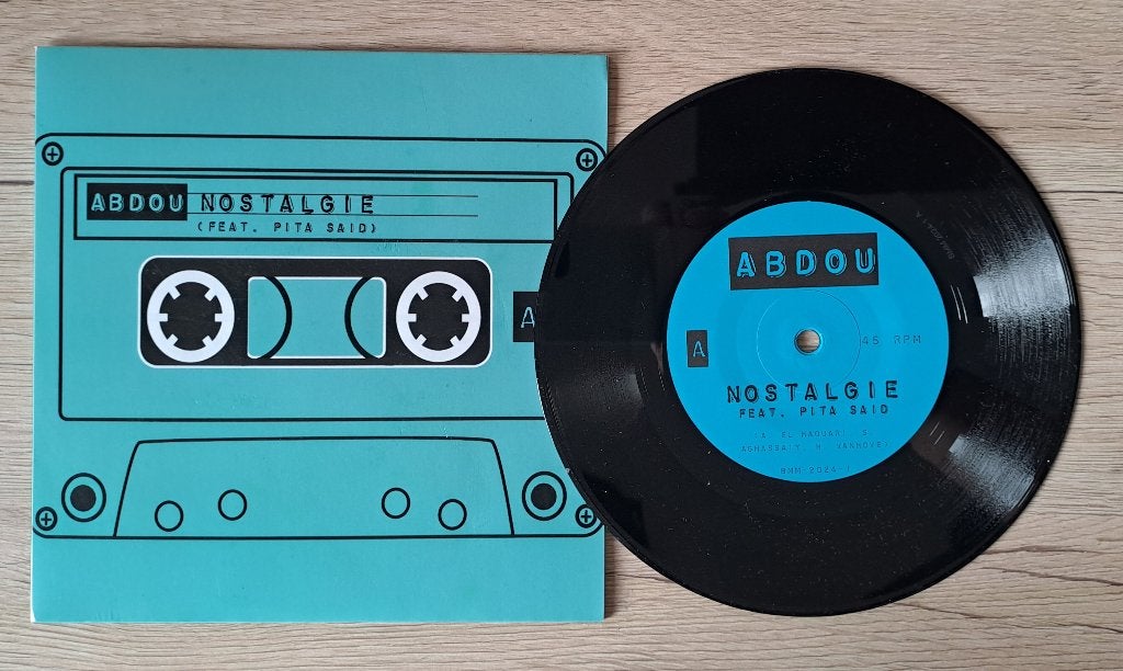 Abdou feat. Pita Said - Nostalgie, Originele persing, 7 inch, Ophalen of Verzenden, Zo goed als nieuw
