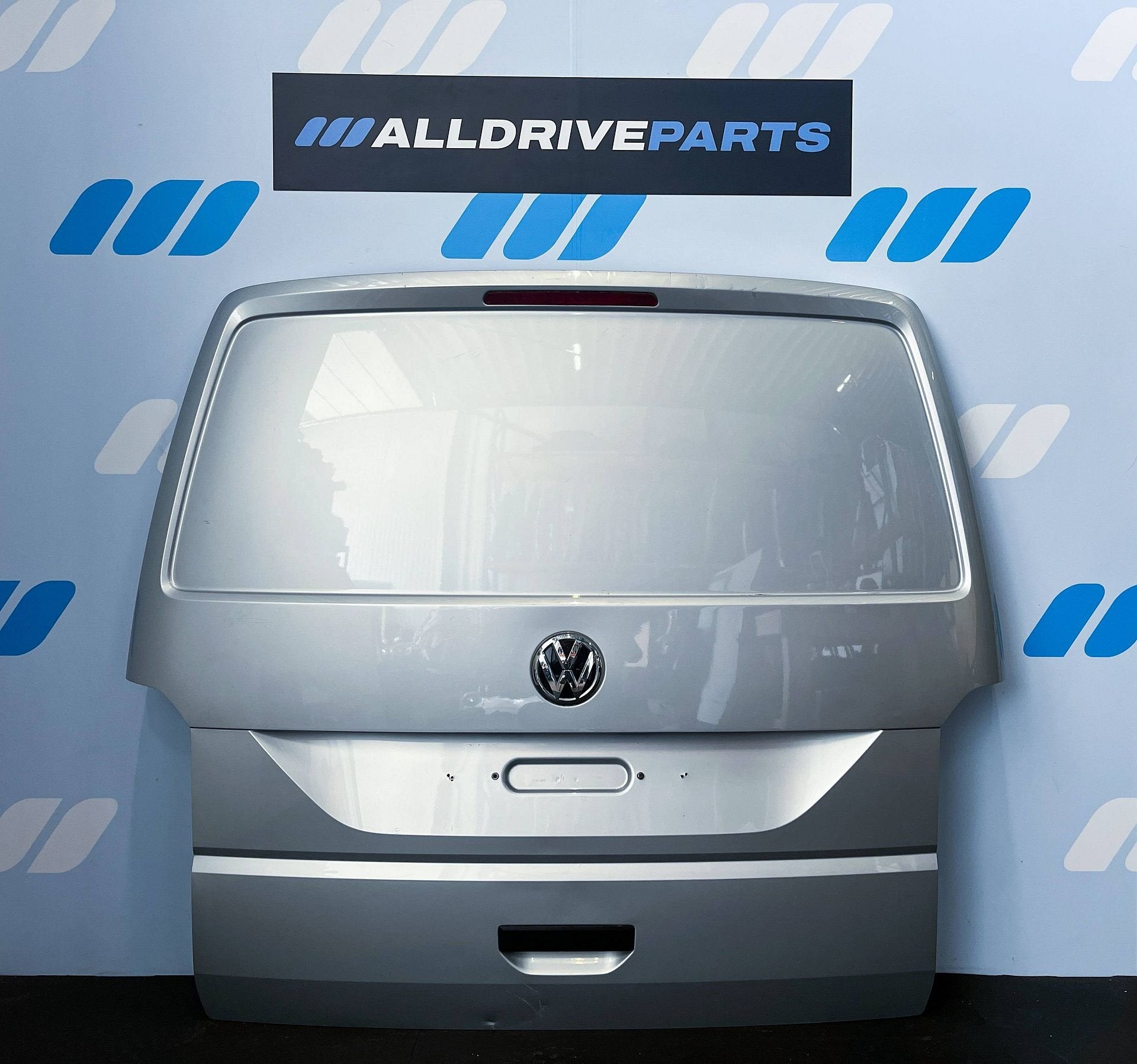 Achterklep Volkswagen Transporter T6 LA7W grijs 7E0827025AP, Gebruikt, -, Ophalen of Verzenden, Achter
