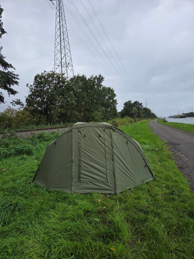 RCG Oval 60" brolly system (nieuwstaat), Watersport en Boten, Ophalen, Zo goed als nieuw, Complete set