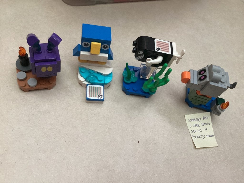 Lego super mario, Ophalen of Verzenden, Zo goed als nieuw, Lego