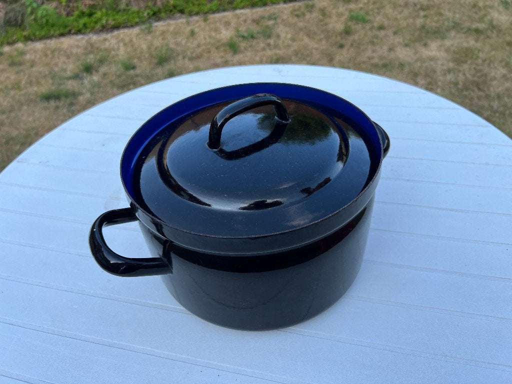 Kookpot - Diameter 24 cm - Hoogte 15 cm - Volume 5 liter, Huis en Inrichting, Gebruikt, Met handvatten, Ophalen of Verzenden, Kookpan
