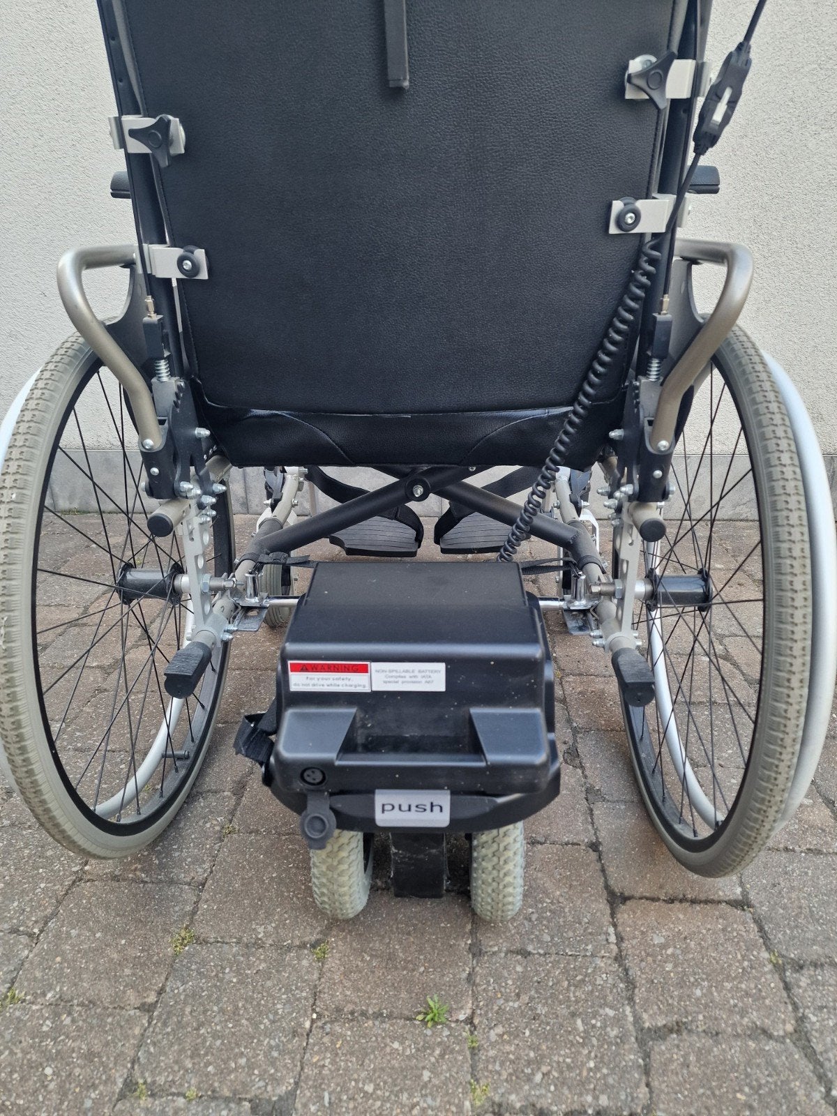 Elektrische rolstoel, Ophalen