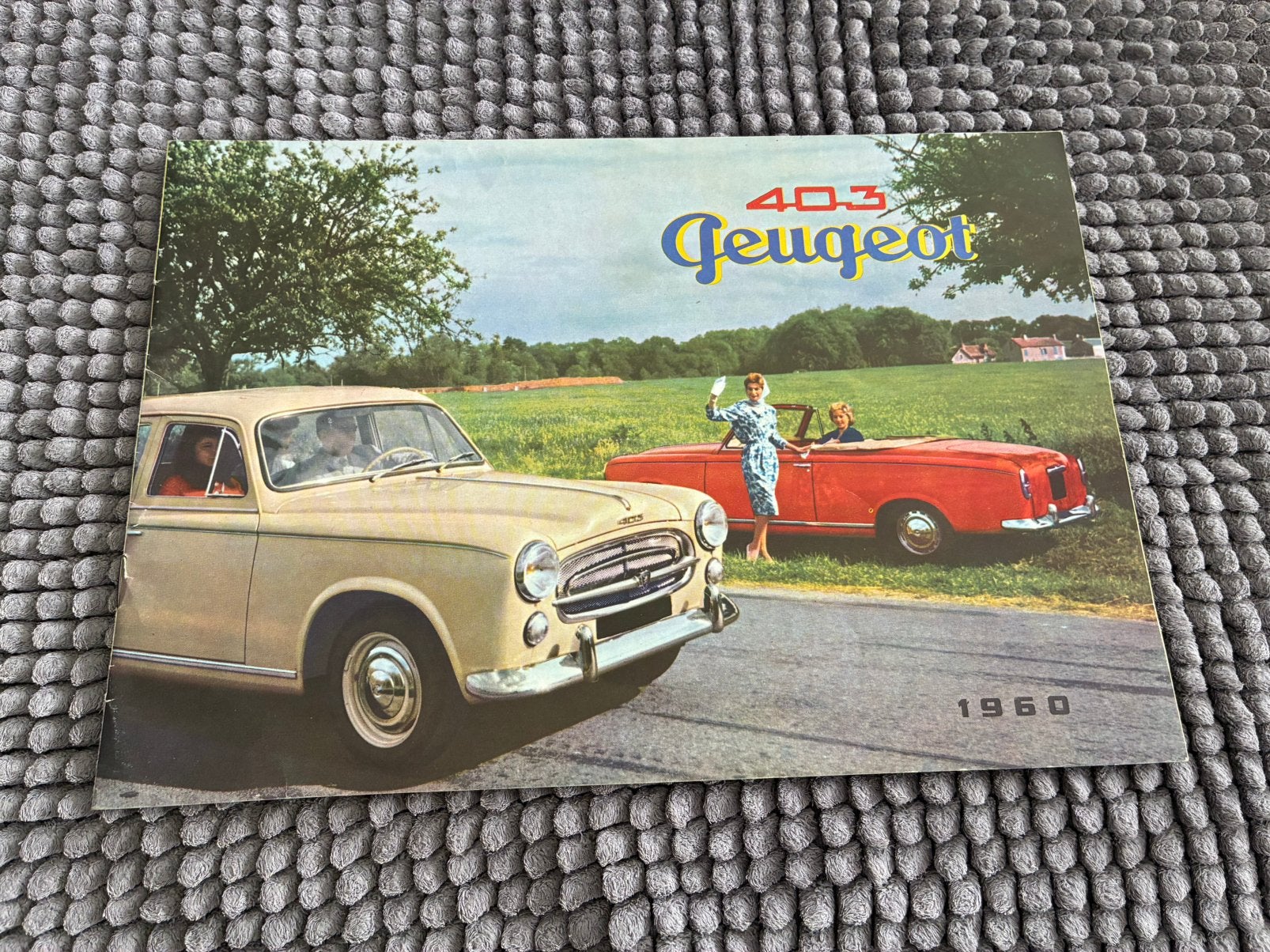 catalogue Peugeot 403 de 1960, Enlèvement, Comme neuf, Peugeot